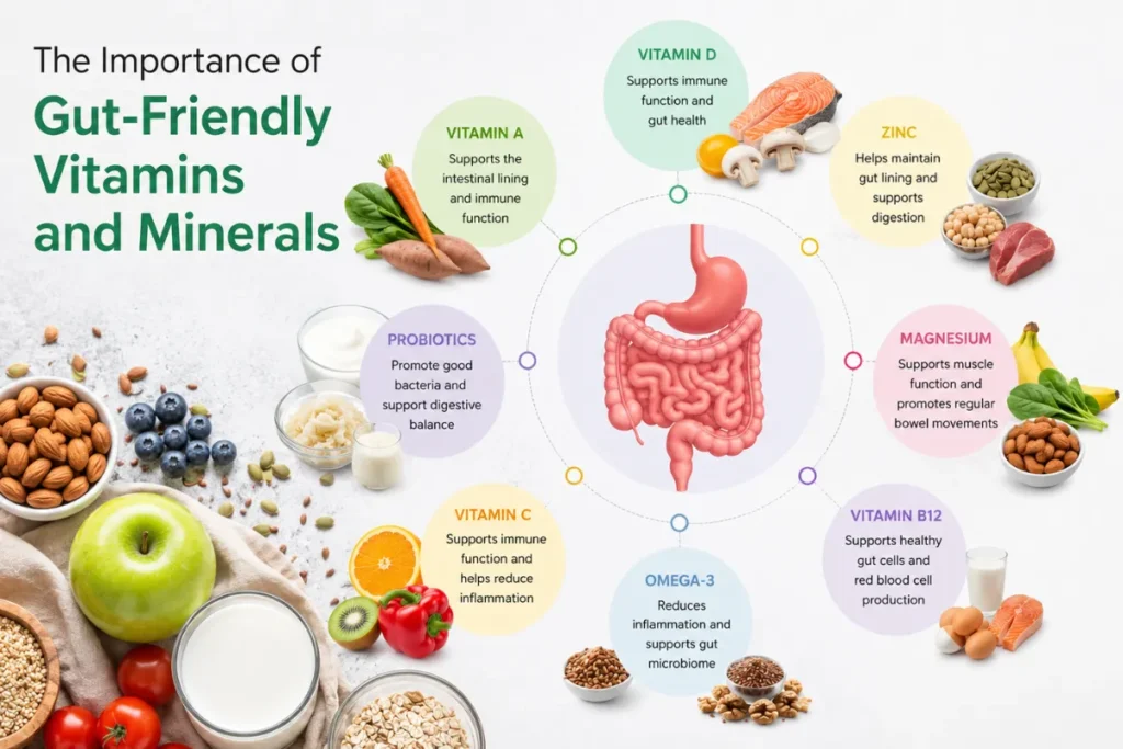  Importance of Gut-Friendly Vitamins and Minerals